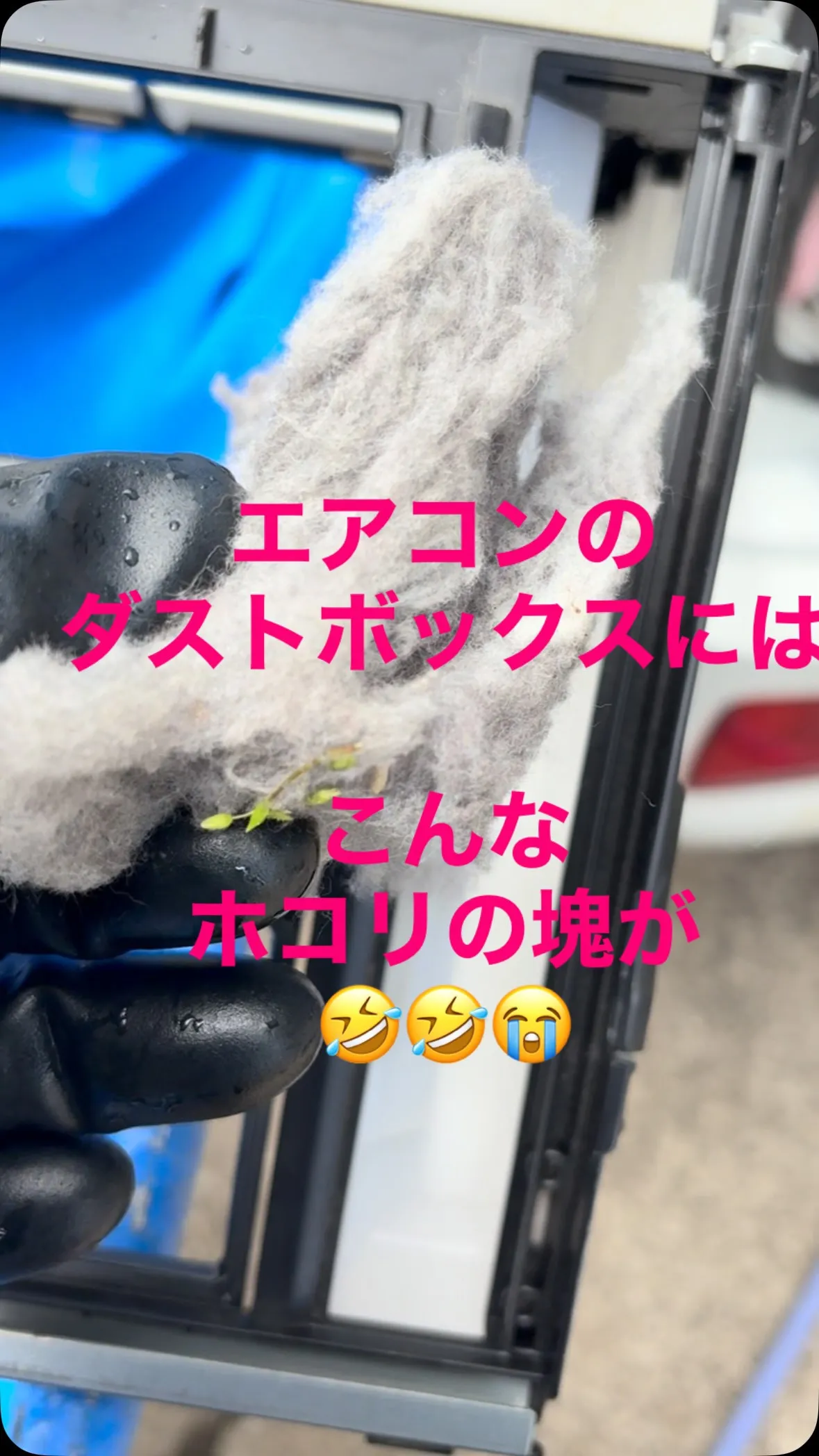 エアコンクリーニングをして